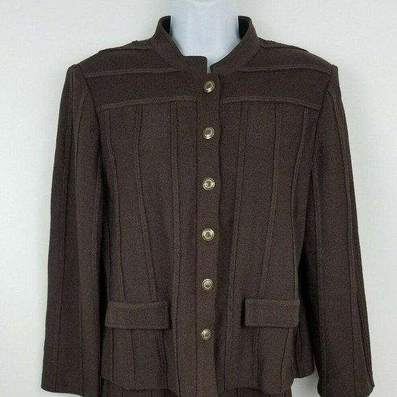 St. John Suit Size 10 & Skirt Size 14 - Picture 1 of 8